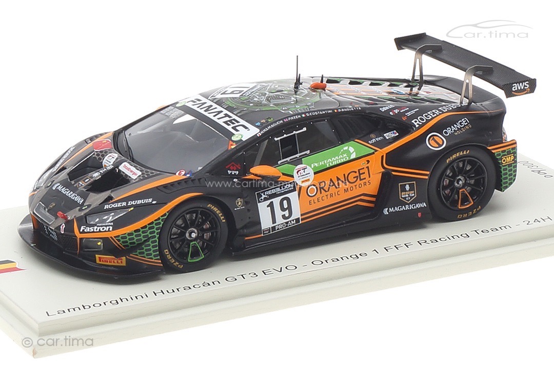 Lamborghini Huracán GT3 Evo 24h Spa 2021 Baguette/Hamaguchi/Costantini/Keen Spark 1:43 SB472