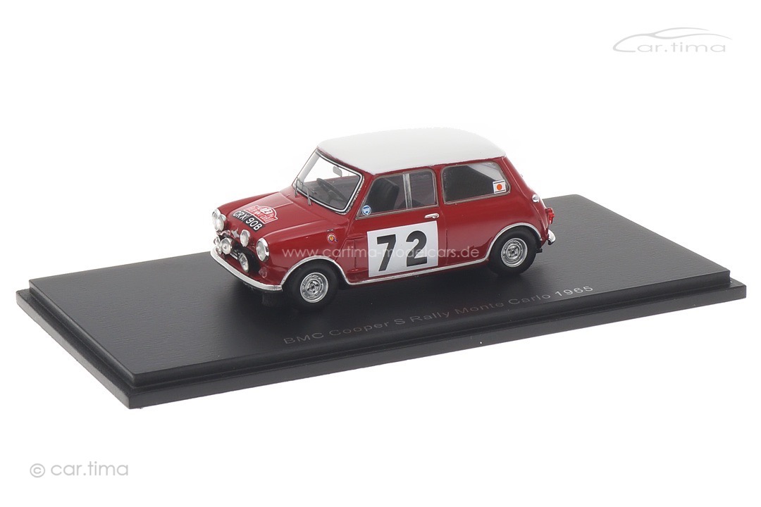 BMC Cooper S Rallye Monte Carlo 1965 Morley/Morley Spark 1:43 S1194