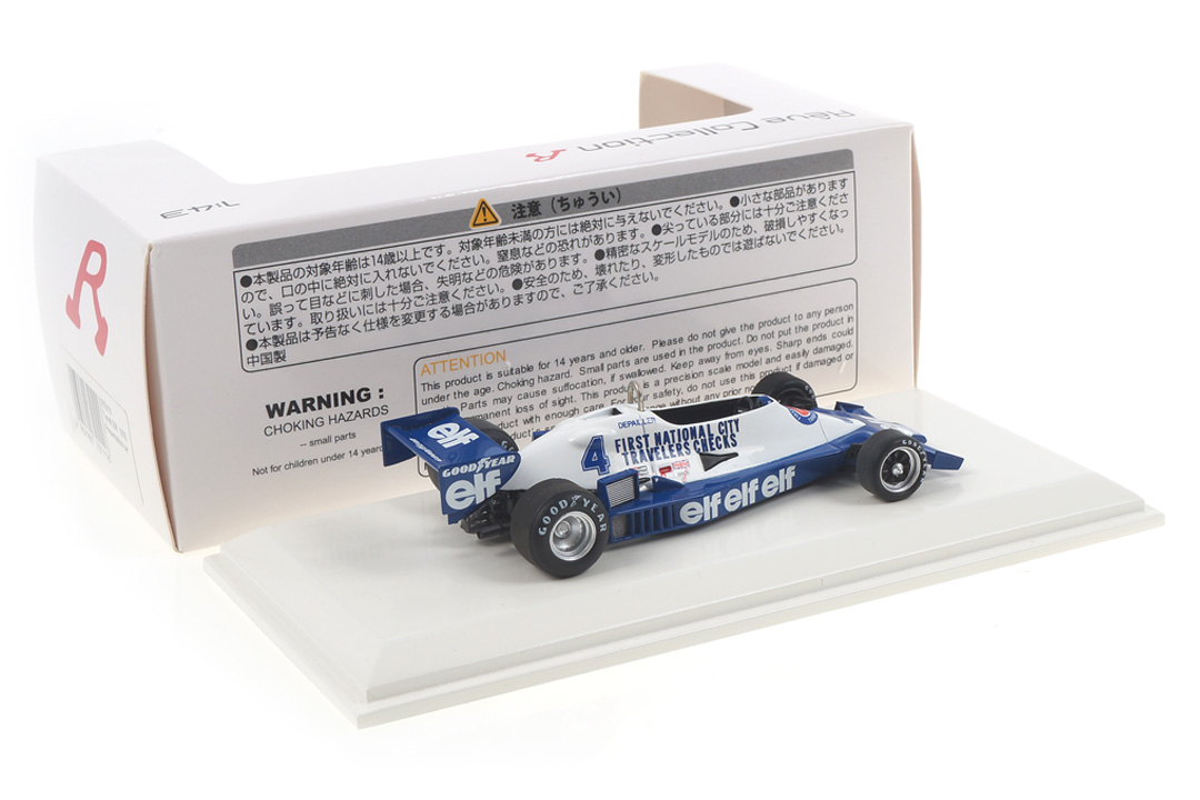 Tyrrell 008 Presentation 1978 Patrick Depailler Reve Collection 1:43 R70111