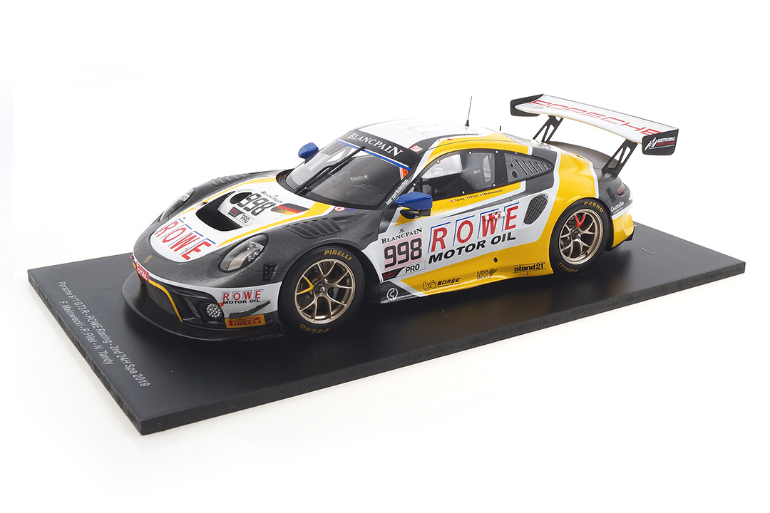 Porsche 911 GT3 R 24h Spa 2019 Makowiecki/Pilet/Tandy Spark 1:18 18SB013