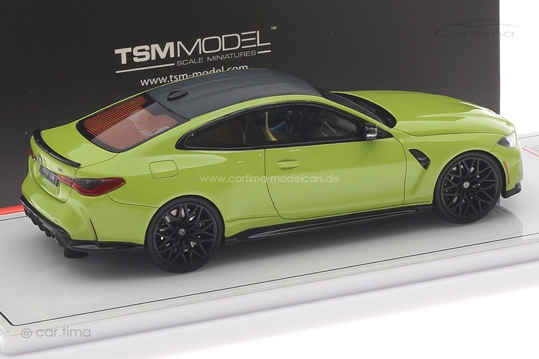 BMW M4 Competition Sao Paulo gelb TSM 1:43 TSM430571