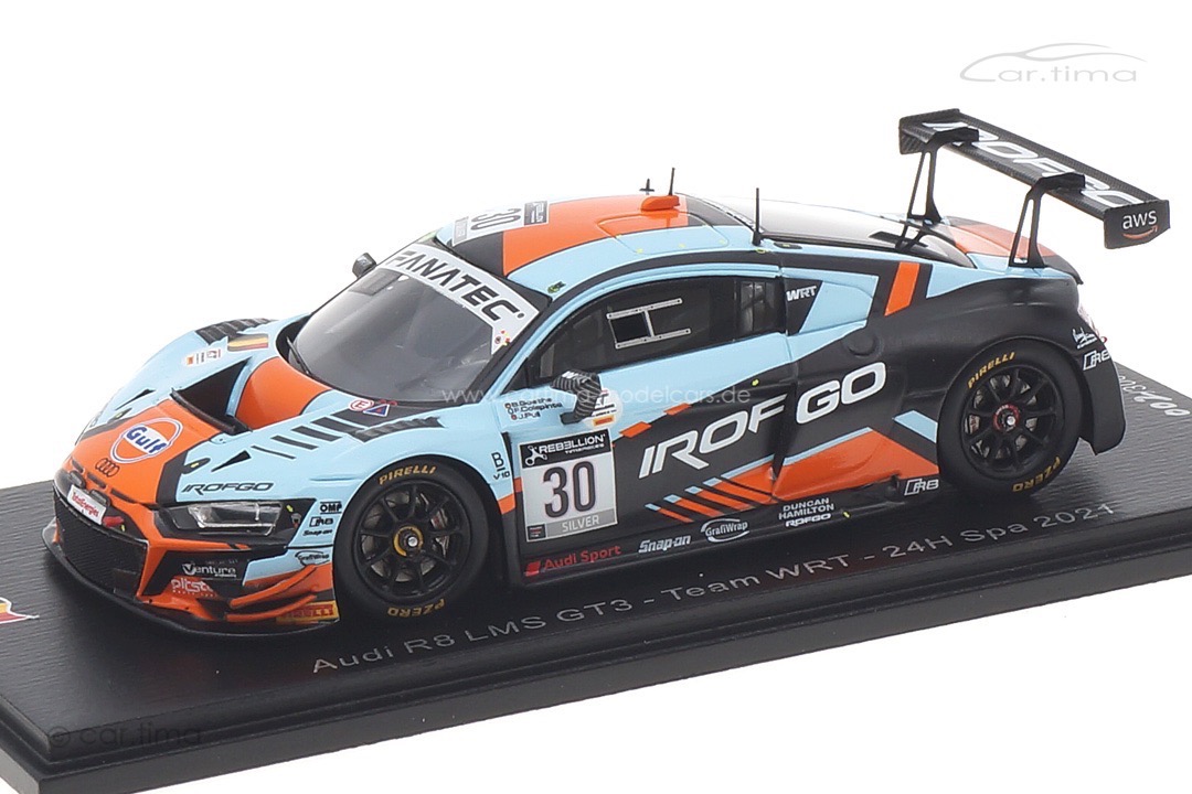Audi R8 LMS GT3 24h Spa 2021 Pull/Colapinto/Goethe Spark 1:43 SB447
