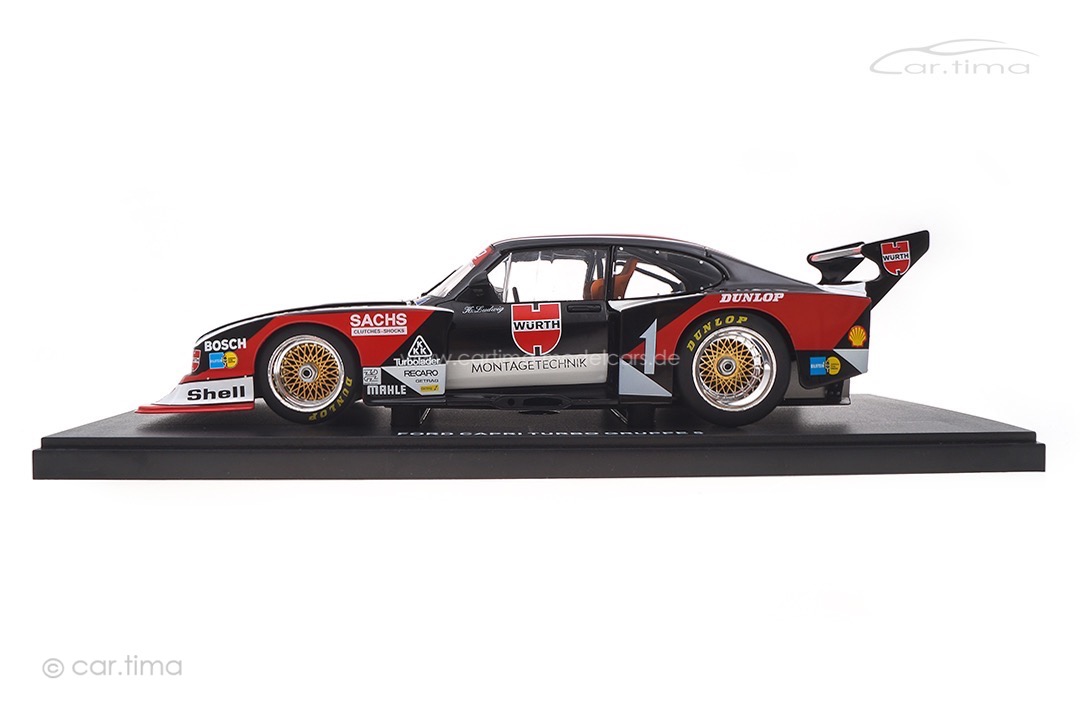 Ford Capri Turbo Gruppe 5 DRM 1980 Klaus Ludwig Werk83 1:18 W1804004