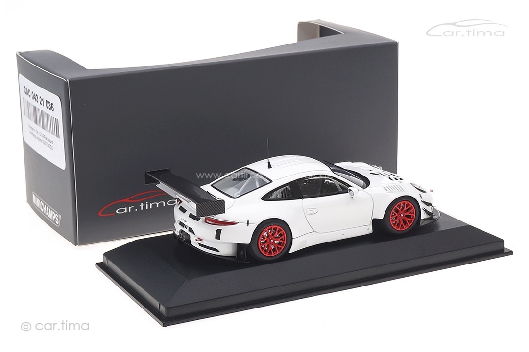 Porsche 911 (991) GT3 R/Rad blau/rot Minichamps car.tima CUSTOMIZED 1:43 CAC04321036