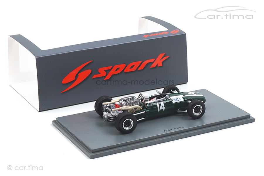 Cooper T81 GP Großbritannien 1967 Alan Rees Spark 1:43 S5294