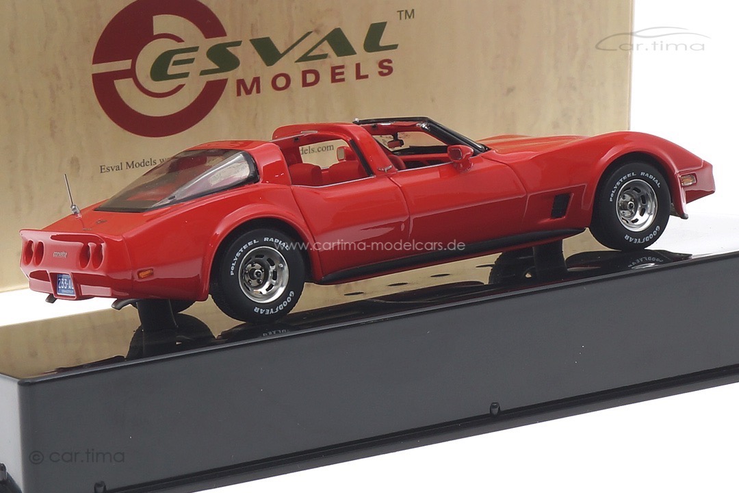 Chevrolet Corvette America 4 doors 1980 rot Esval 1:43 EMUS43010A