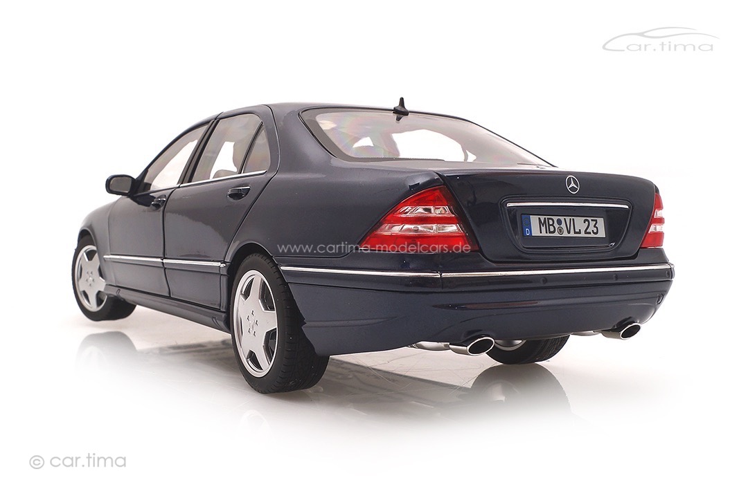 Mercedes-Benz S55 (W220) AMG 2000 blau met. Norev 1:18 183817