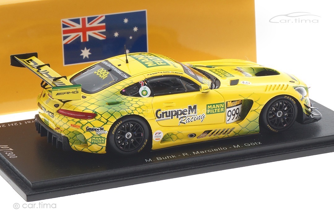 Mercedes-AMG GT3 12h Bathurst 2019 Buhk/Götz/Marciello Spark 1:43 AS035