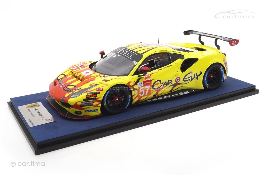 Ferrari 488 GTE Evo 24h Le Mans 2021 Kimura/Andrews/Jensen LookSmart 1:18 LS18LM029