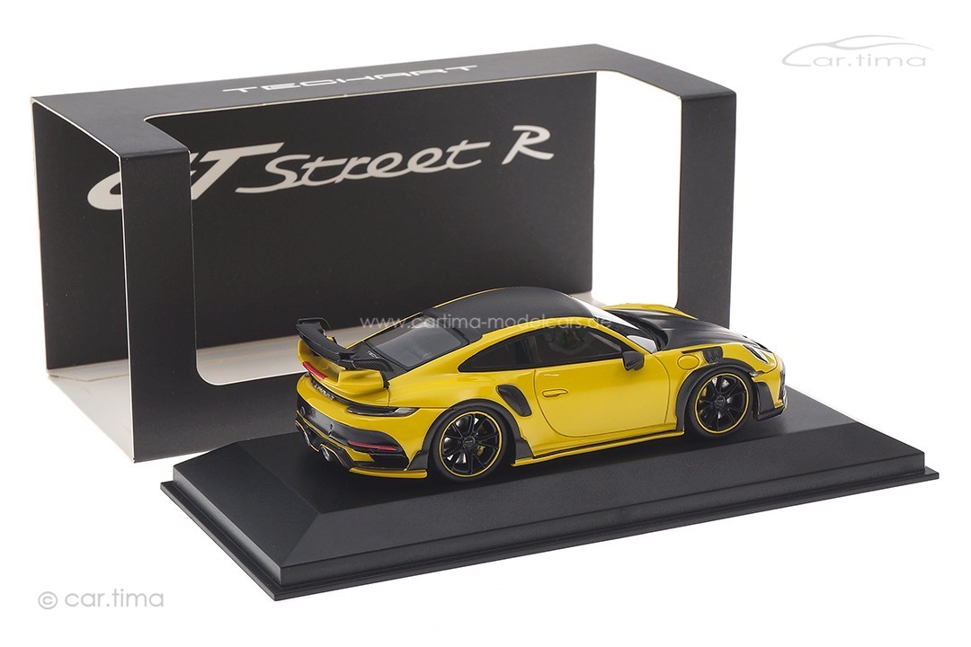 TECHART GTstreet R (Basis 992 Turbo) Racinggelb TECHART Collection 1:43 092.992.143.001