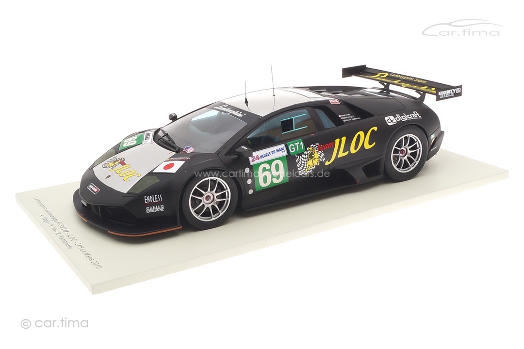 Lamborghini Murciélago R-SV LM 24h Le Mans 2010 Yogo/Iiri/Yamanishi Spark 1:18 18S365
