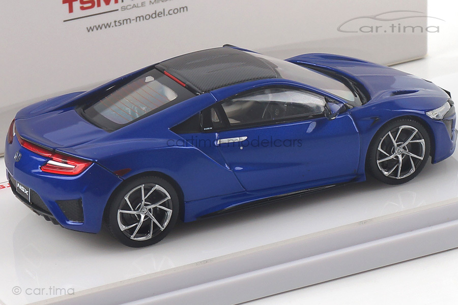 Honda NSX 2017 (RHD) nouvelle blue pearl TSM 1:43 TSM164390