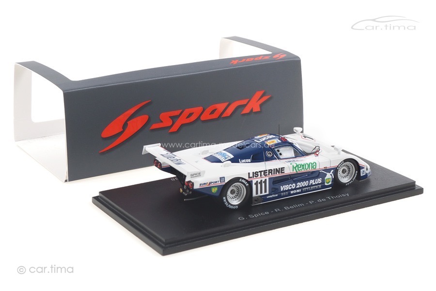 Spice 88C 24h Le Mans 1988 Bellm/de Thoisy/Spice Spark 1:43 S4766