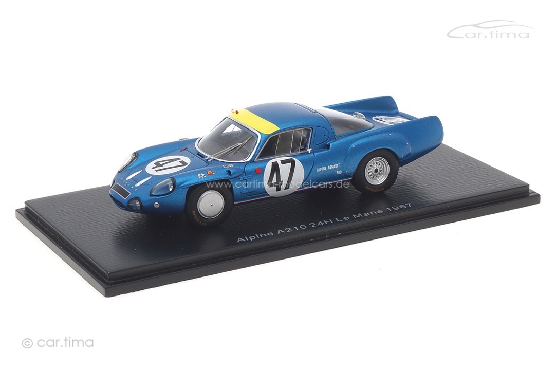 Alpine A210 24h Le Mans 1967 Andruet/Bouharde Spark 1:43 S5688