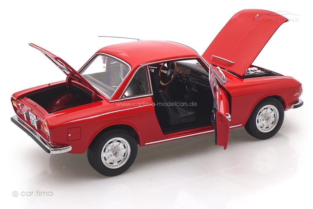 Lancia Fulvia 1600 HF Lusso 1971 rot Norev 1:18 187982
