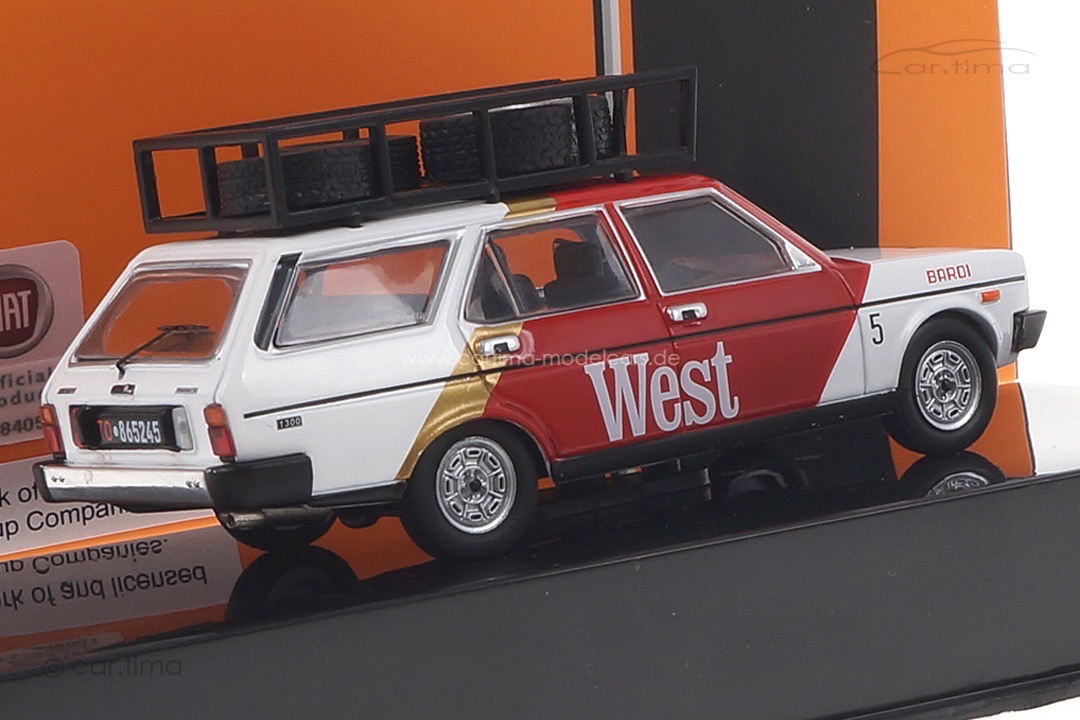 Fiat 131 Panorama "West" 1979 Assistance IXO 1:43 RAC306X