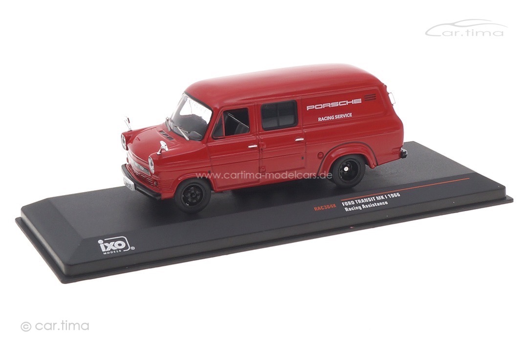 Ford Transit MK I Porsche Racing Service 1966 IXO 1:43 RAC384X