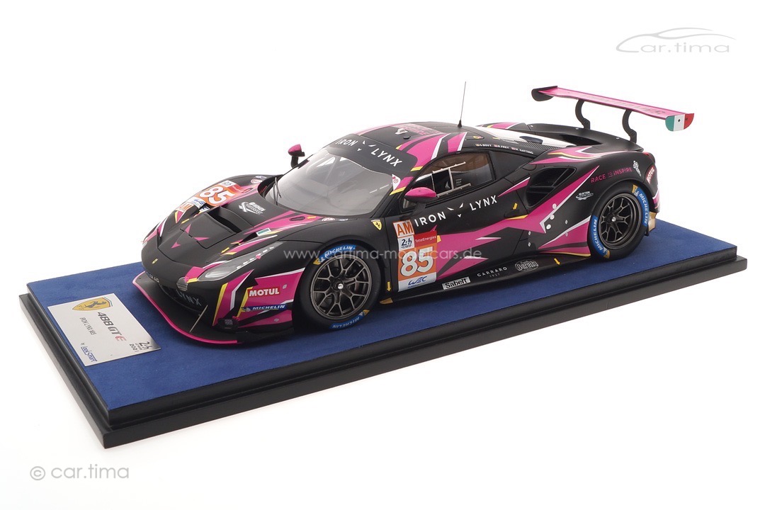 Ferrari 488 GTE Evo 24h Le Mans 2021 Frey/Bovy/Gatting LookSmart 1:18 LS18LM031