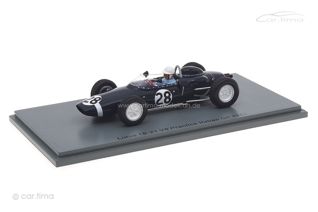 Lotus 18-21 V8 Training GP Italien 1961 Stirling Moss Spark 1:43 S7448