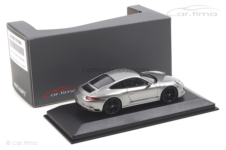 Porsche 911 (991 II) Carrera T GT-silber/Rad schwarz Minichamps 1:43 CA04319004B Porsche 911 (991 II) Carrera T GT-silber/Rad schwarz Minichamps 1:43 CA04319004B