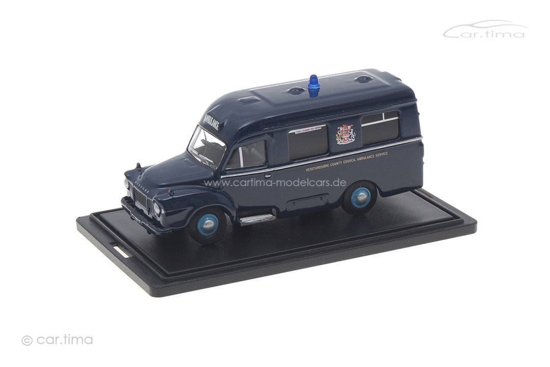 Bedford J1 Lomas Ambulance Herefordshire Oxford 1:76 76BED001
