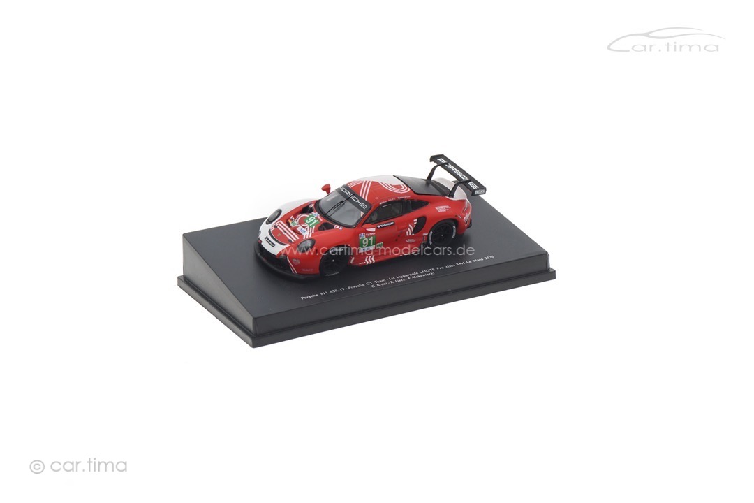 Porsche 911 RSR-19 LMGTE Pro class 24h Le Mans 2020 Bruni/ Lietz/Makowiecki Spark 1:87 87S158