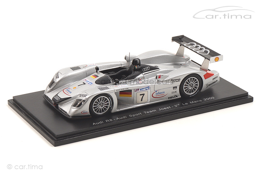 Audi R8 24h Le Mans 2000 Alboreto/Capello/Abt Spark 1:43 S3699