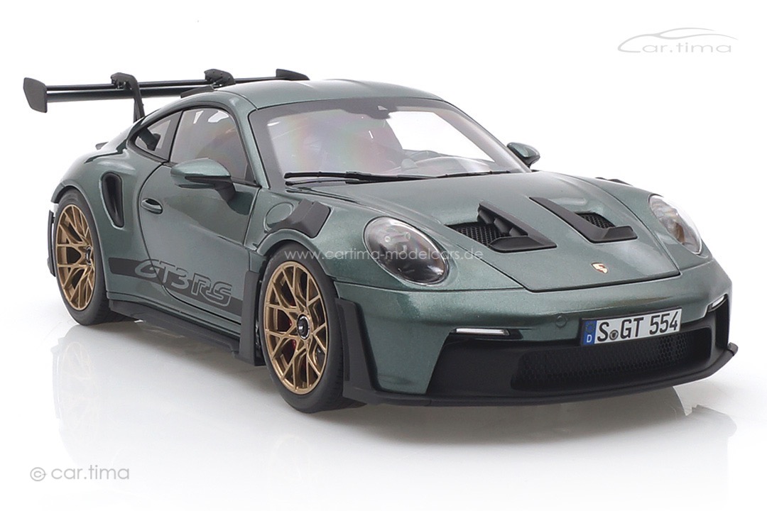 Porsche 911 (992) GT3 RS Malachitgrün Norev 1:18 187356
