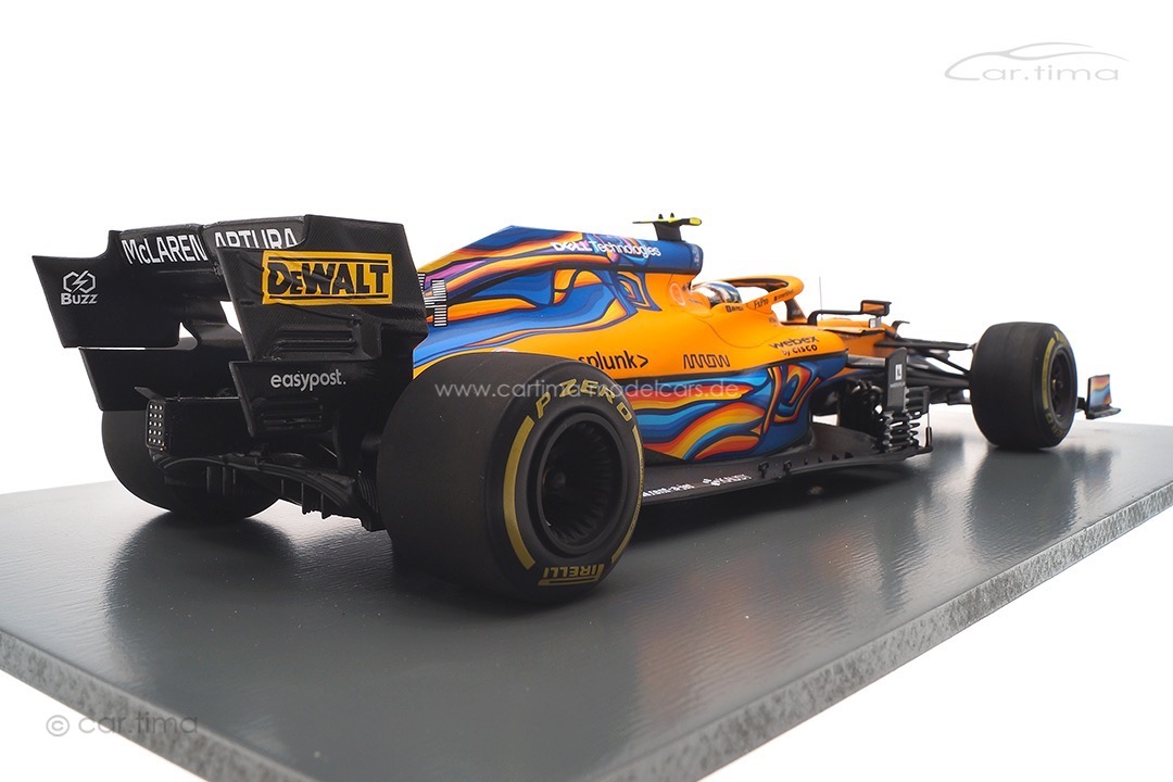 McLaren MCL35M GP Abu Dhabi 2021 Lando Norris Spark 1:18 18S608