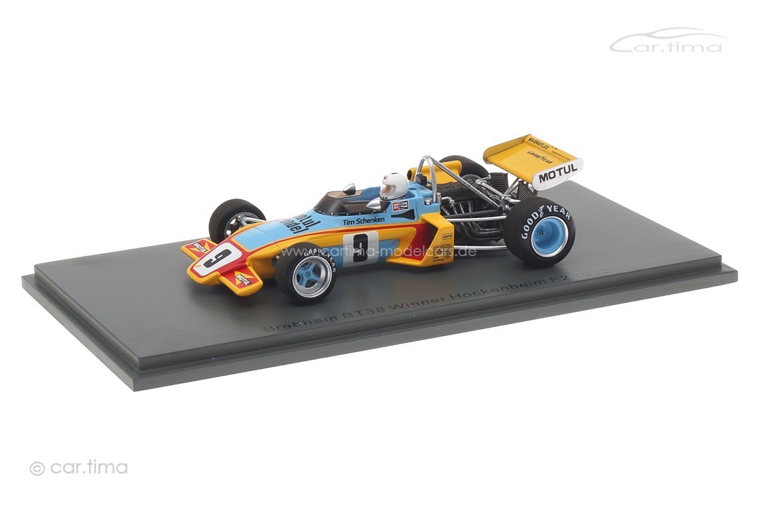 Brabham BT38 Winner F2 Hockenheim 1972 Tim Schenken Spark 1:43 S7438