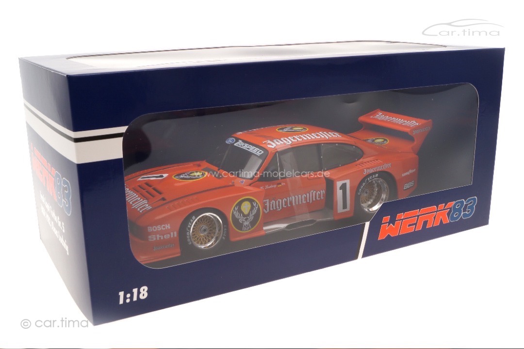 Ford Capri Turbo Gruppe 5 Jägermeister DRM 1982 Klaus Ludwig Werk83 1:18 W1804002