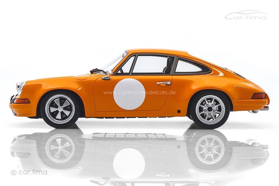 Porsche 911 S Signalorange Curves Magazin car.tima 1:18 CAR01822005