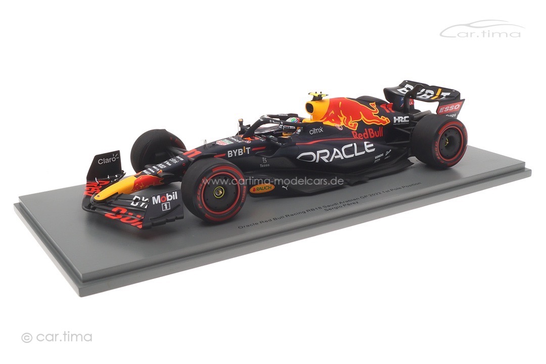 Oracle Red Bull Racing RB18 GP Saudi Arabien 2022 Sergio Pérez Spark 1:18 18S755