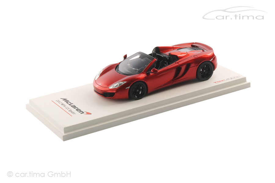 McLaren MP4-12C Spider (LHD) Volcano Red TSM 1:43 TSM134334