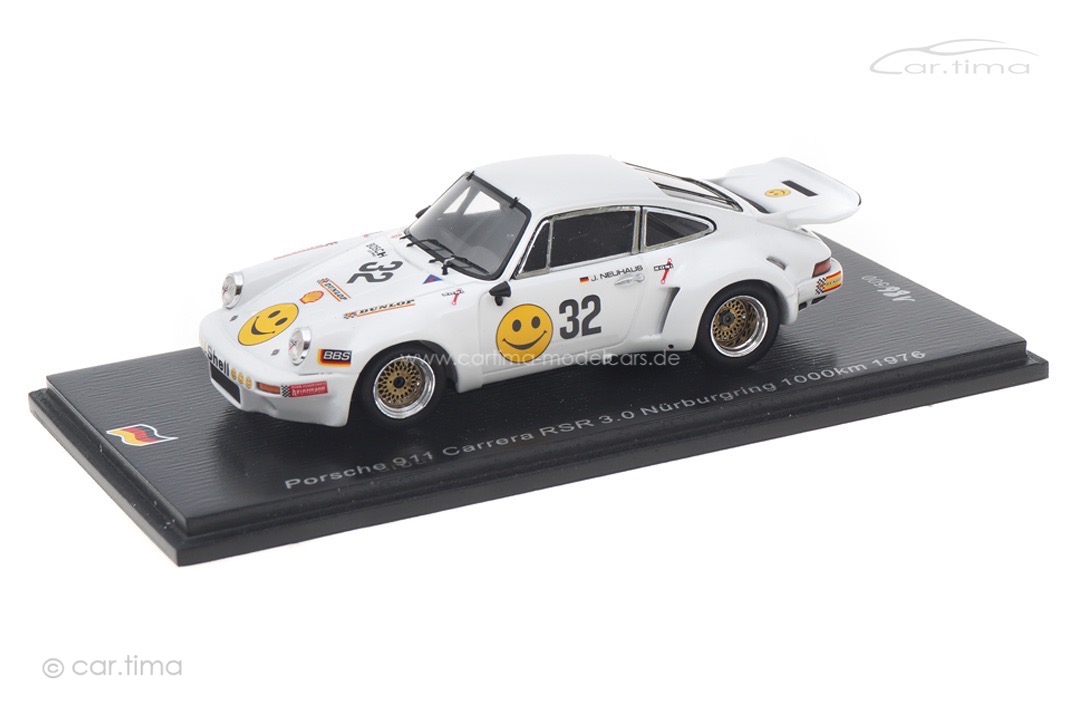 Porsche 911 Carrera RSR 3.0 1000 km Nürburgring 1976 Barth/Neuhaus Spark 1:43 SG513