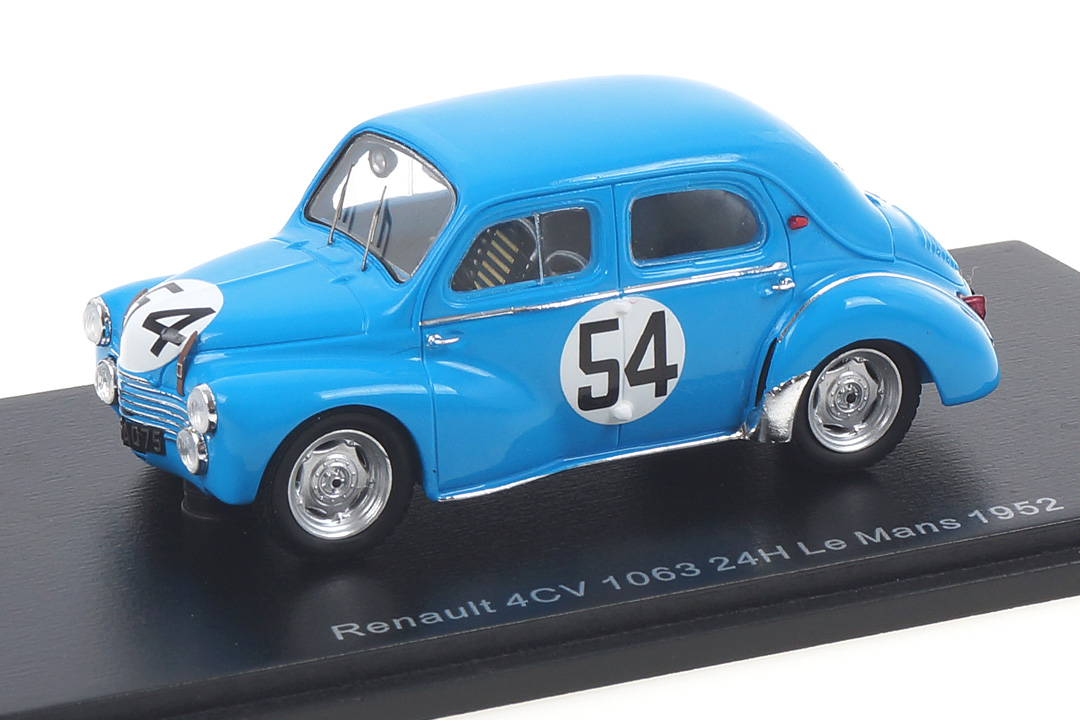 Renault 4CV 1063 24h Le Mans 1952 Pons/Moser Spark 1:43 S5224
