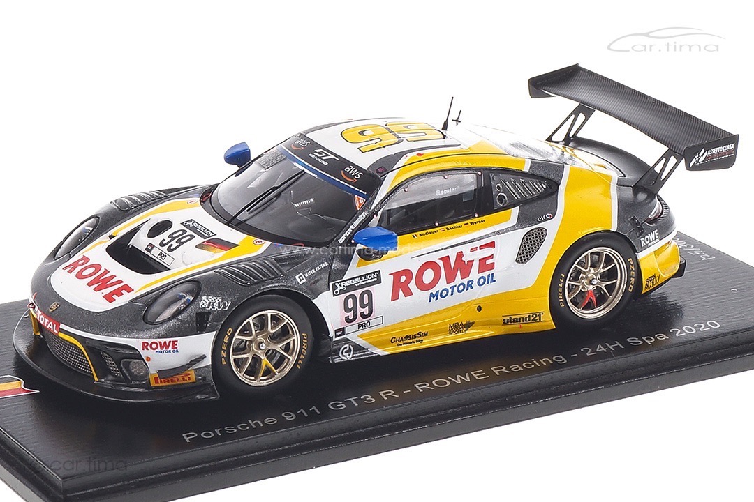 Porsche 911 GT3 R 24h Spa 2020 Andlauer/Bachler/Werner Spark 1:43 SB392