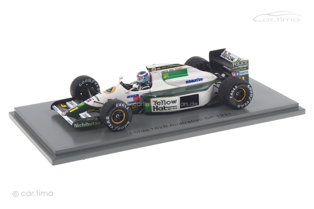 Lotus 102B GP Australien 1991 Mika Häkkinen Spark 1:43 S4590
