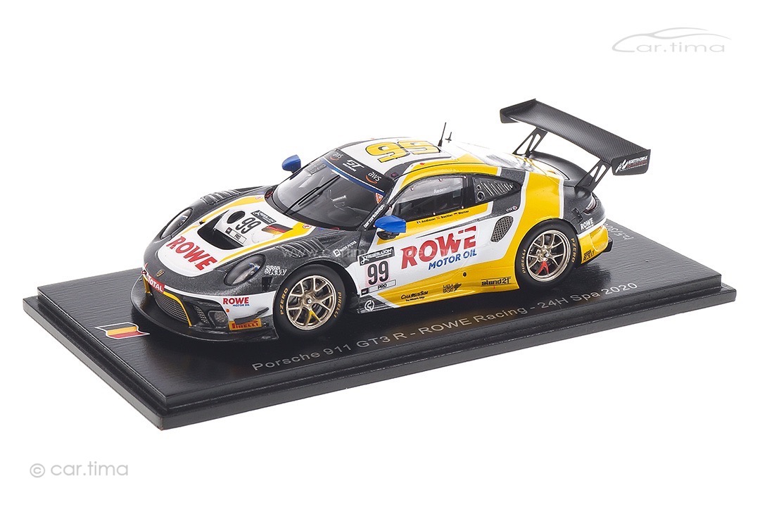 Porsche 911 GT3 R 24h Spa 2020 Andlauer/Bachler/Werner Spark 1:43 SB392