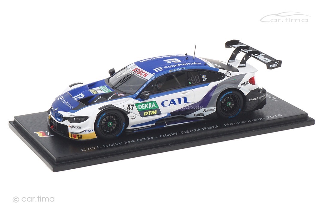 BMW M4 DTM Hockenheim 2019 Joel Eriksson Spark 1:43 SG641