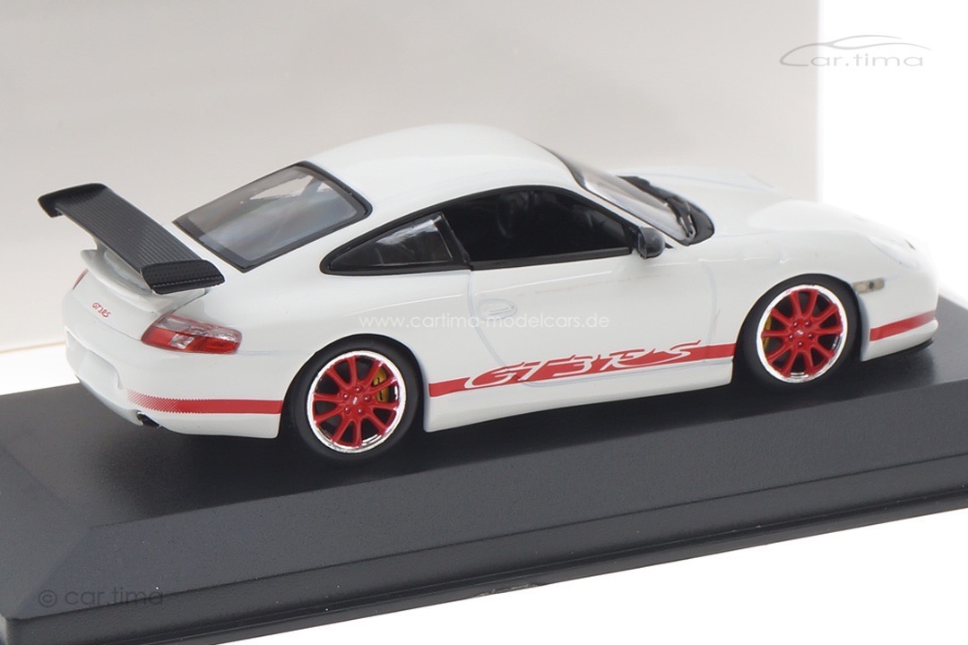 Porsche 911 (996) GT3 RS weiß/rot Minichamps 1:43 403062028