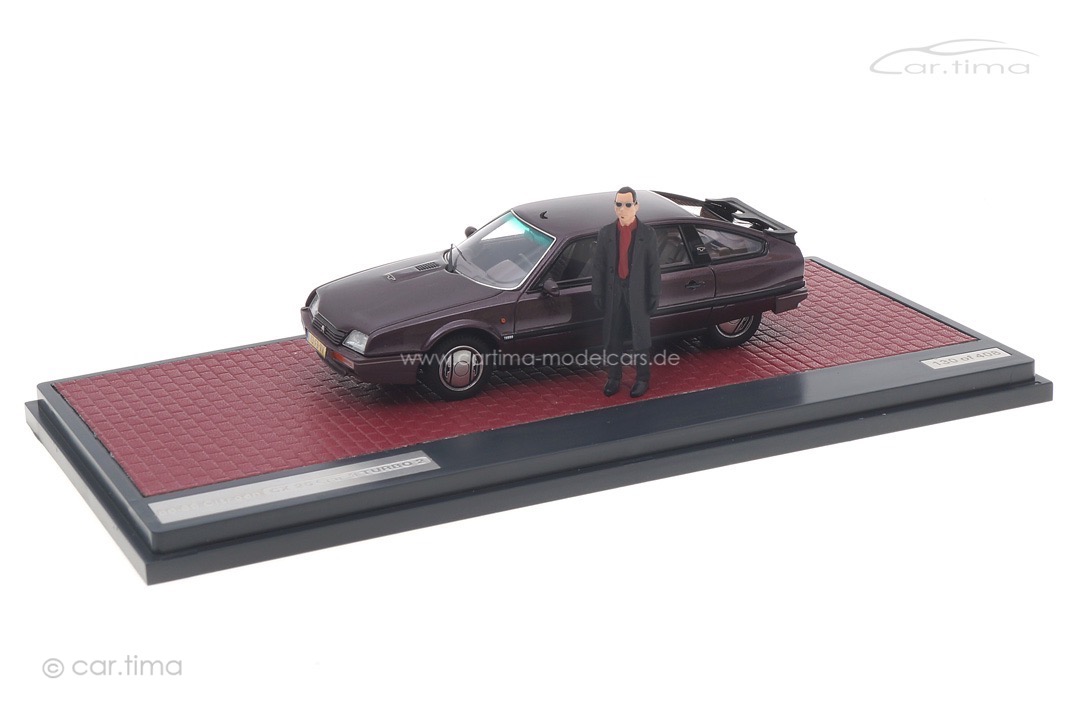 Citroen CX 25 GTi Turbo II rot Figur Jules D. Rotterdam Matrix 1:43 MX40304-111