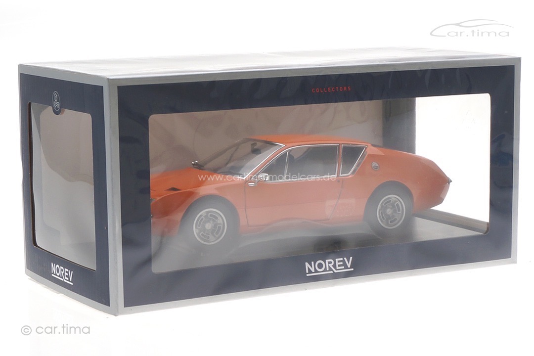 Alpine A310 1600 VF 1974 Acropolis Orange Norev 1:18 185402