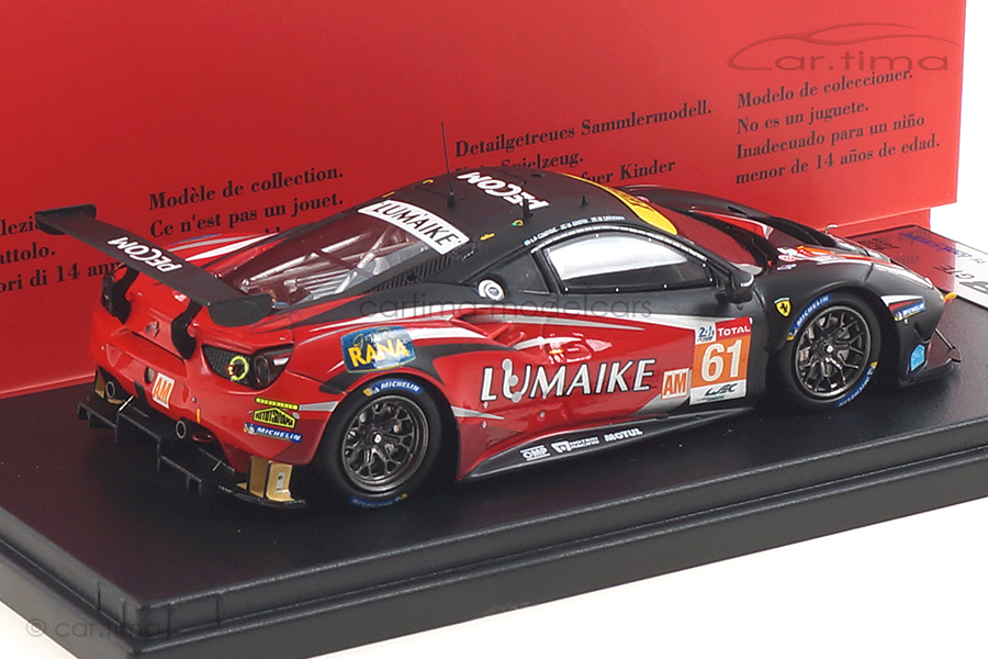 Ferrari 488 GTE 24h Le Mans 2019 Griffin/Cressoni/Companc LookSmart 1:43 LSLM097