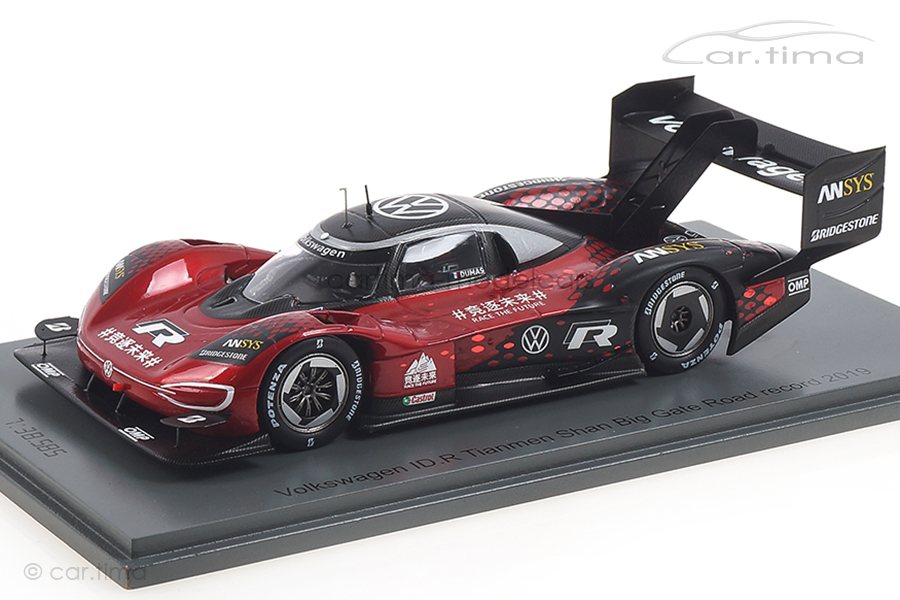 Volkswagen VW ID.R Tianmen Record 2019 Romain Dumas Spark 1:43 S7830