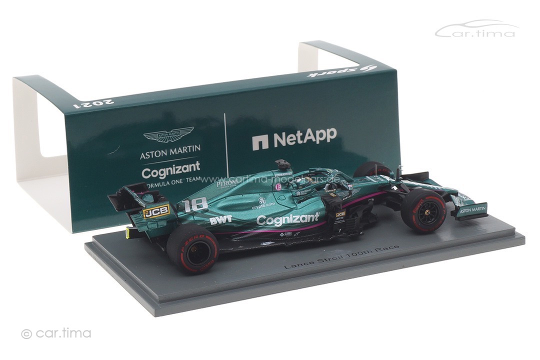 Aston Martin AMR21 GP Abu Dhabi 2021 Lance Stroll Spark 1:43 S7859