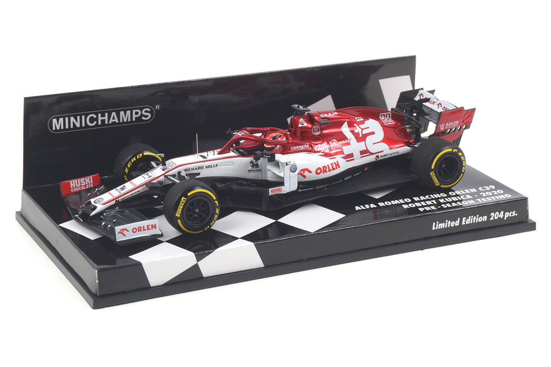 Alfa Romeo Racing Orlen C39 Pre-Season Testing 2020 Kubica Minichamps 1:43 417209988