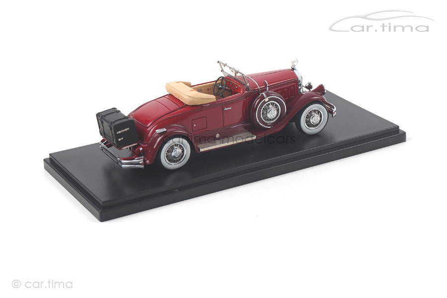 Pierce Arrow Model B Roadster 1930 open roof Esval Models 1:43 EMUS43006A