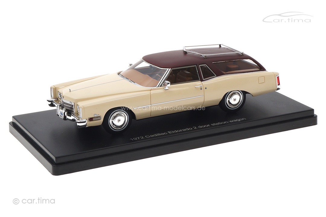 Cadillac Eldorado 2-door station wagon 1972 beige/braun Esval 1:43 EMUS43013A