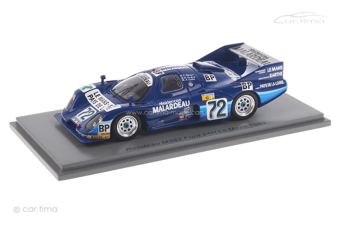 Rondeau M382 Ford 24h Le Mans 1983 Cudini/Lapeyre/Snobeck Spark 1:43 S2285